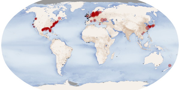 NASA EO: Aquatic Dead Zones