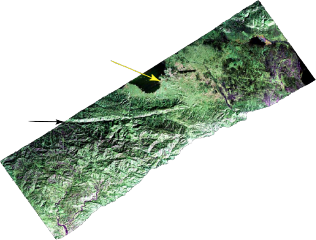 Haiti UAVSAR image