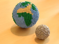 Lego globe (Kohsuke Kawaguchi); thumbnail