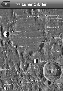 Moon Map Pro (screenshot)