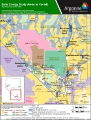 Solar Energy Study Areas in Nevada (BLM)
