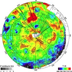 Venus's southern hemisphere