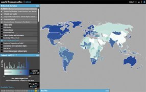 World Freedom Atlas (screenshot)