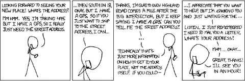 xkcd: I don't want directions